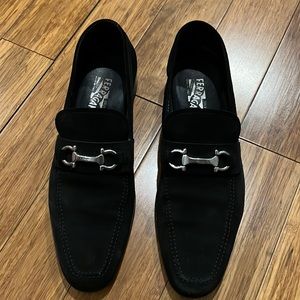 Salvatore ferragamo suede loafer